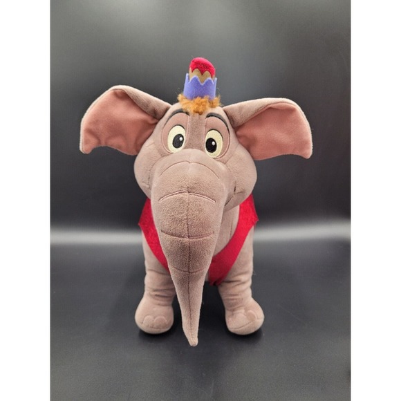 Disney Abu As Elephant Plush Stuffed Animal Aladdin Jasmine Iago - Picture 2 of 10
